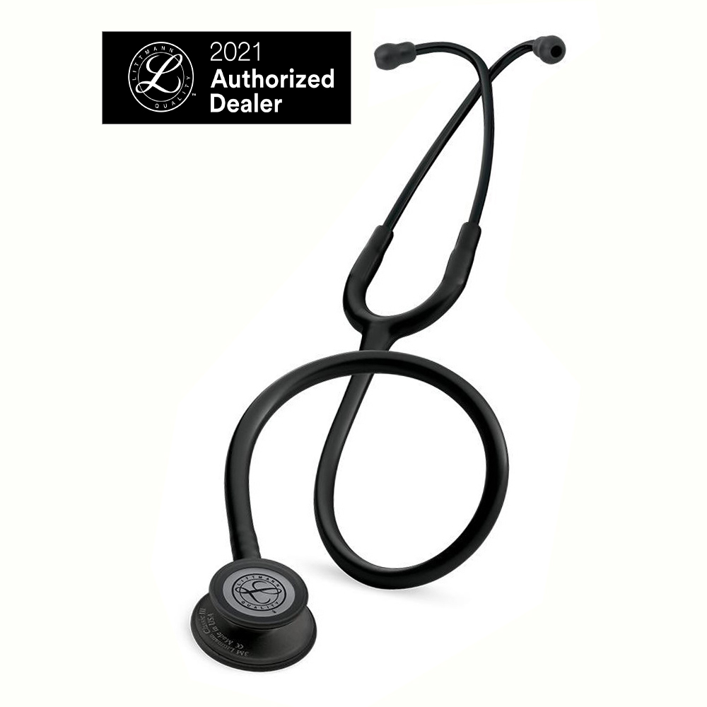 Ống nghe 3M Littmann Classic III ống màu đen, 27 inch, 5803