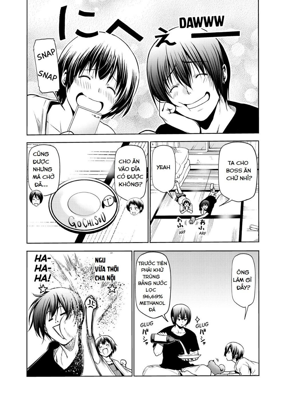 cô gái thích lặn - grand blue chapter 61.5 13