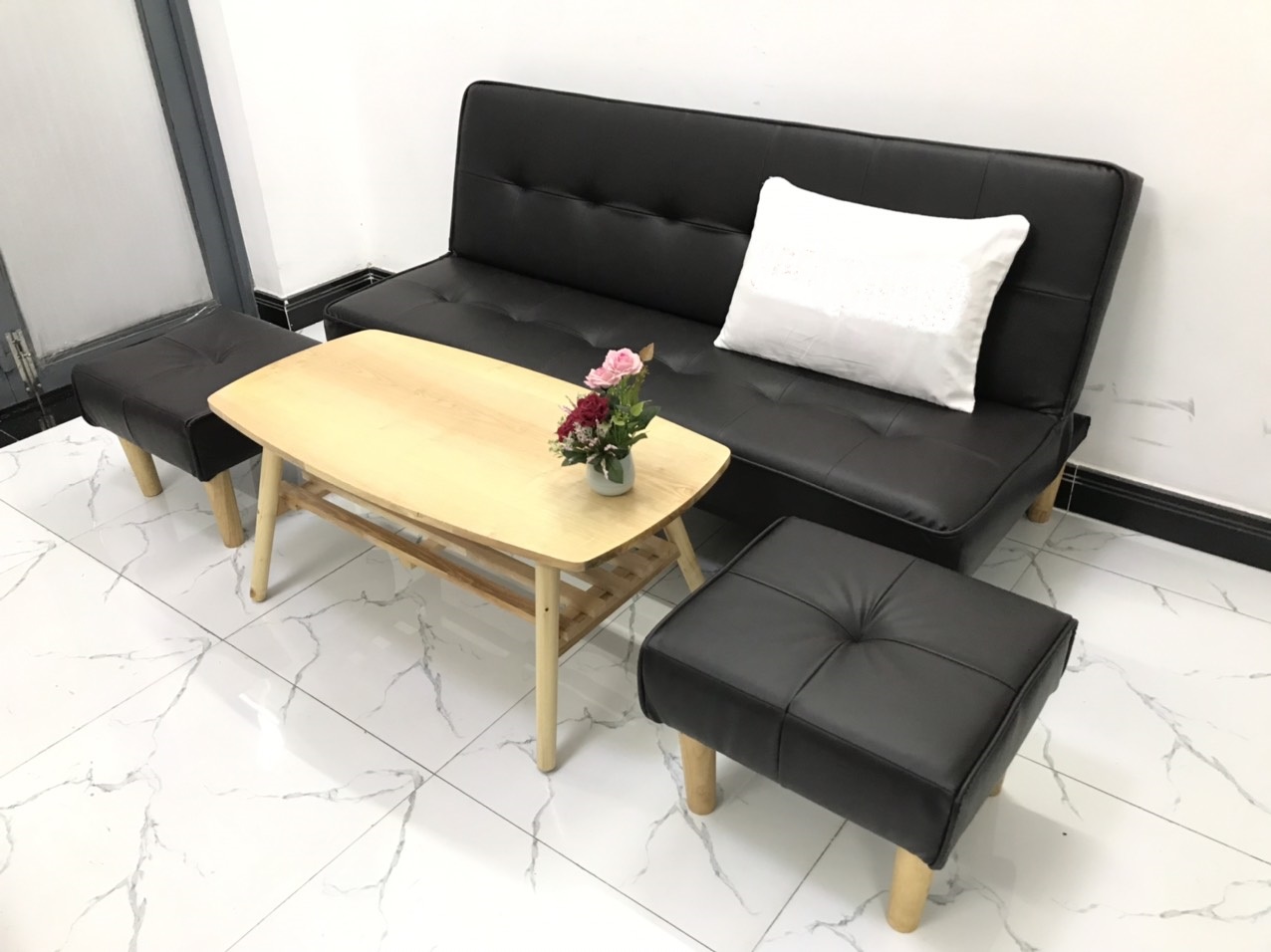 Bộ ghế sofa bed, sofa giường phòng khách Sivali08