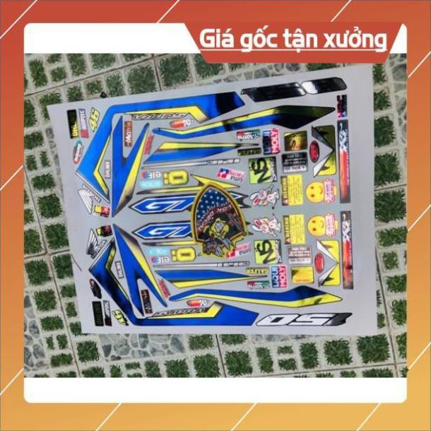 Tem xe winner chất liệu Crom chính hãng cao cấp