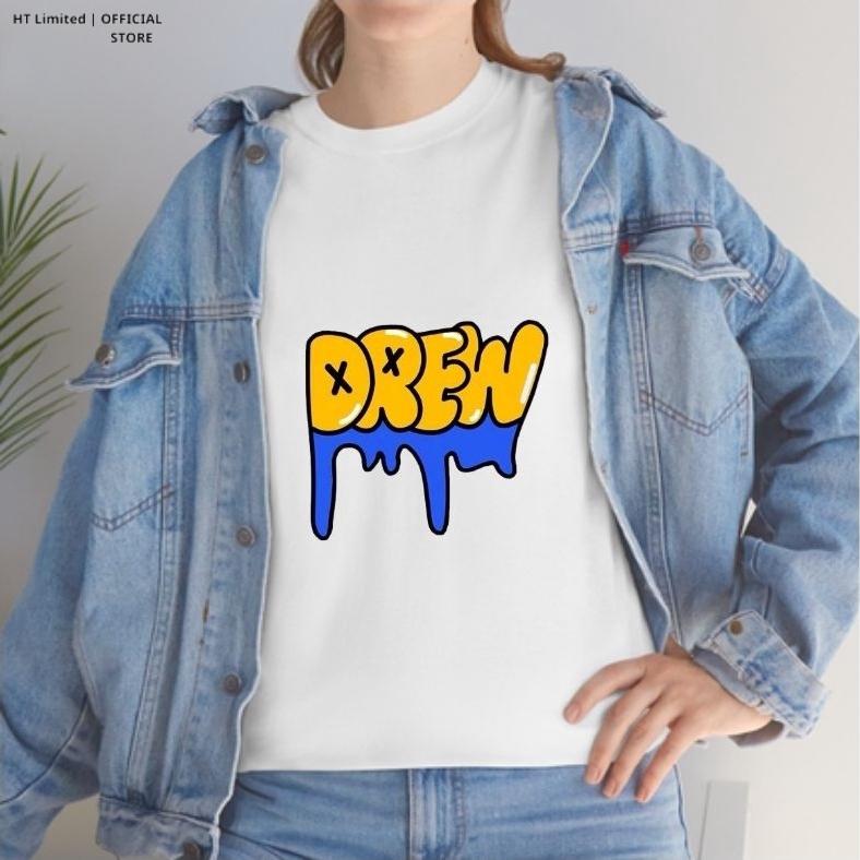 Áo thun thiết kế Unisex Drew Graffity, Cotton Cao Cấp 100%