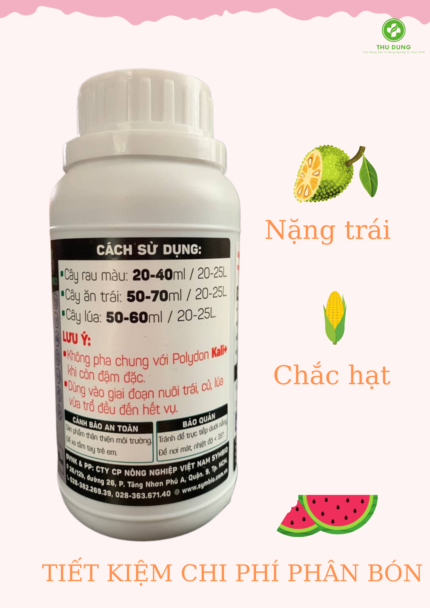 Phân bón AMINO F.I.N.I.S.H 250ml - Đặc trái, chắc hạt, nặng củ, tăng độ ngọt và mùi vị