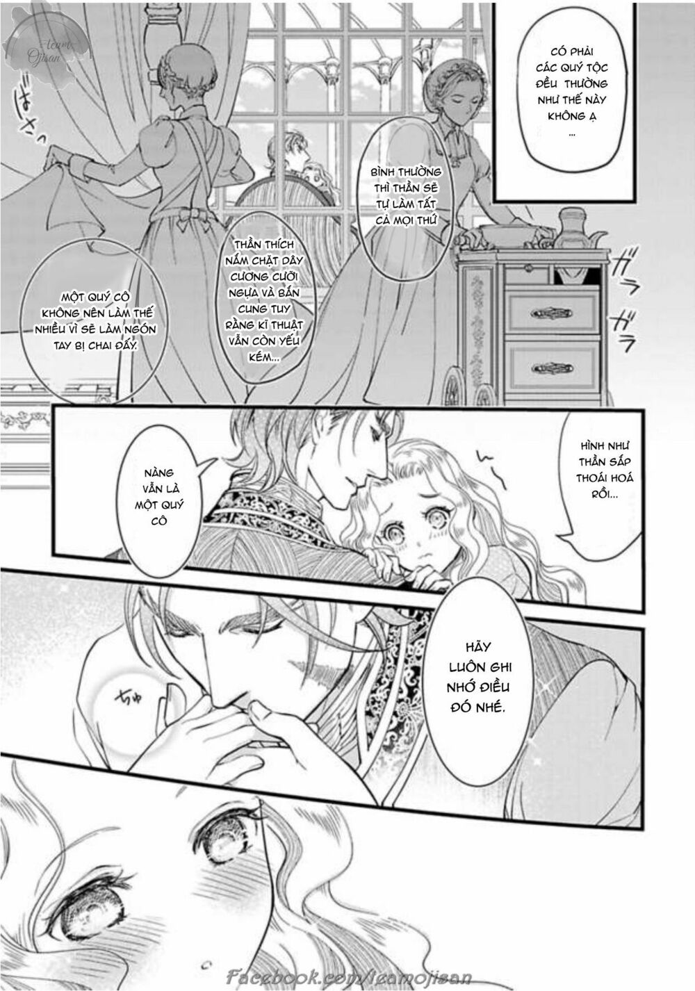 mối tình lệch tuổi của chàng kị sĩ và nàng tiểu thư quý tộc chapter 3 4