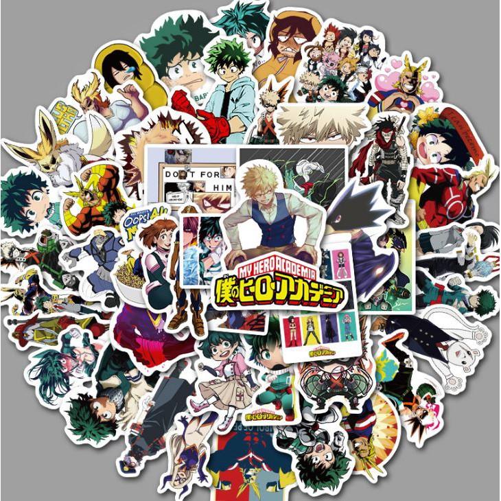 Sticker dán cao cấp HOẠT HÌNH ANIME MY HERO ACADEMIA Cực COOL ms#10