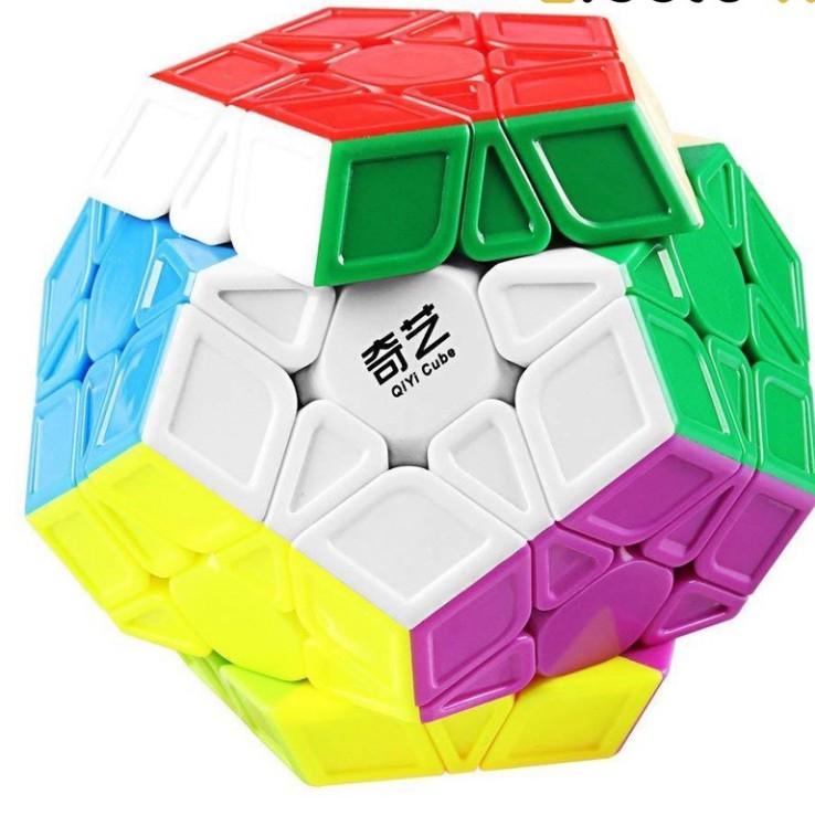 Rubik Megaminx QiYi QiHeng S Stickerless Rubik 12 Mặt Khối Lập Phương Rubik Biến Thể