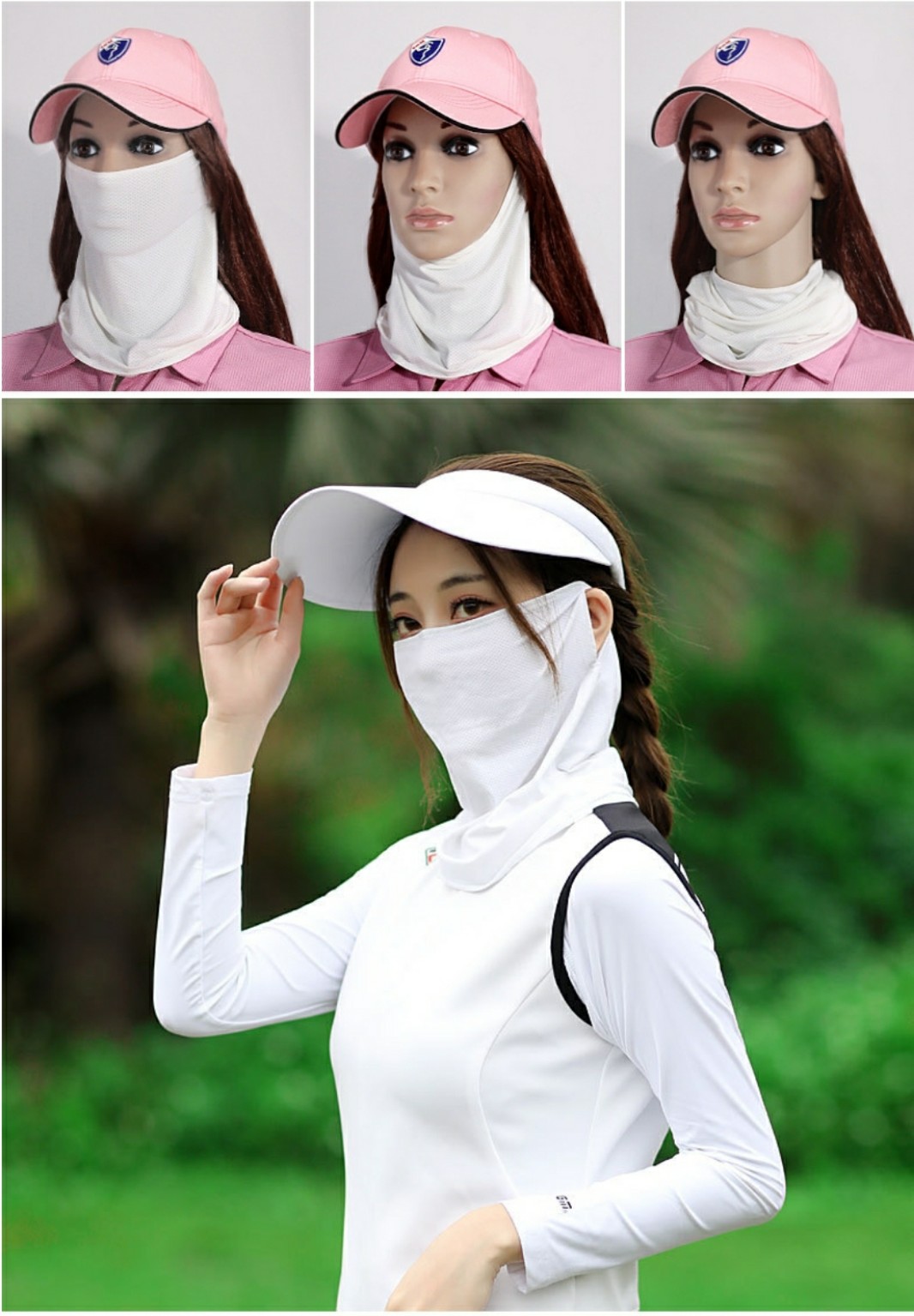 Khăn Che Mặt Chống Nắng Cho Nam Nữ Choi Golf