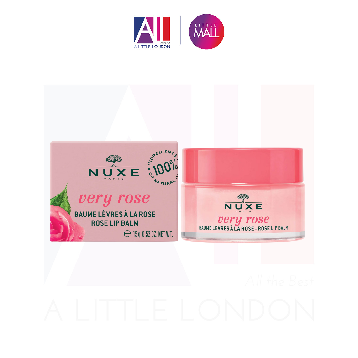 Sáp dưỡng Nuxe Very Rose Lip Balm 15g