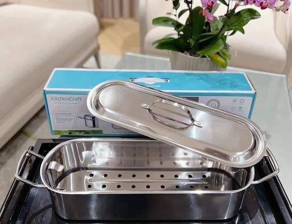 Nồi Hấp Cá KitchenCraft Made in Germany Hàng chính hãng