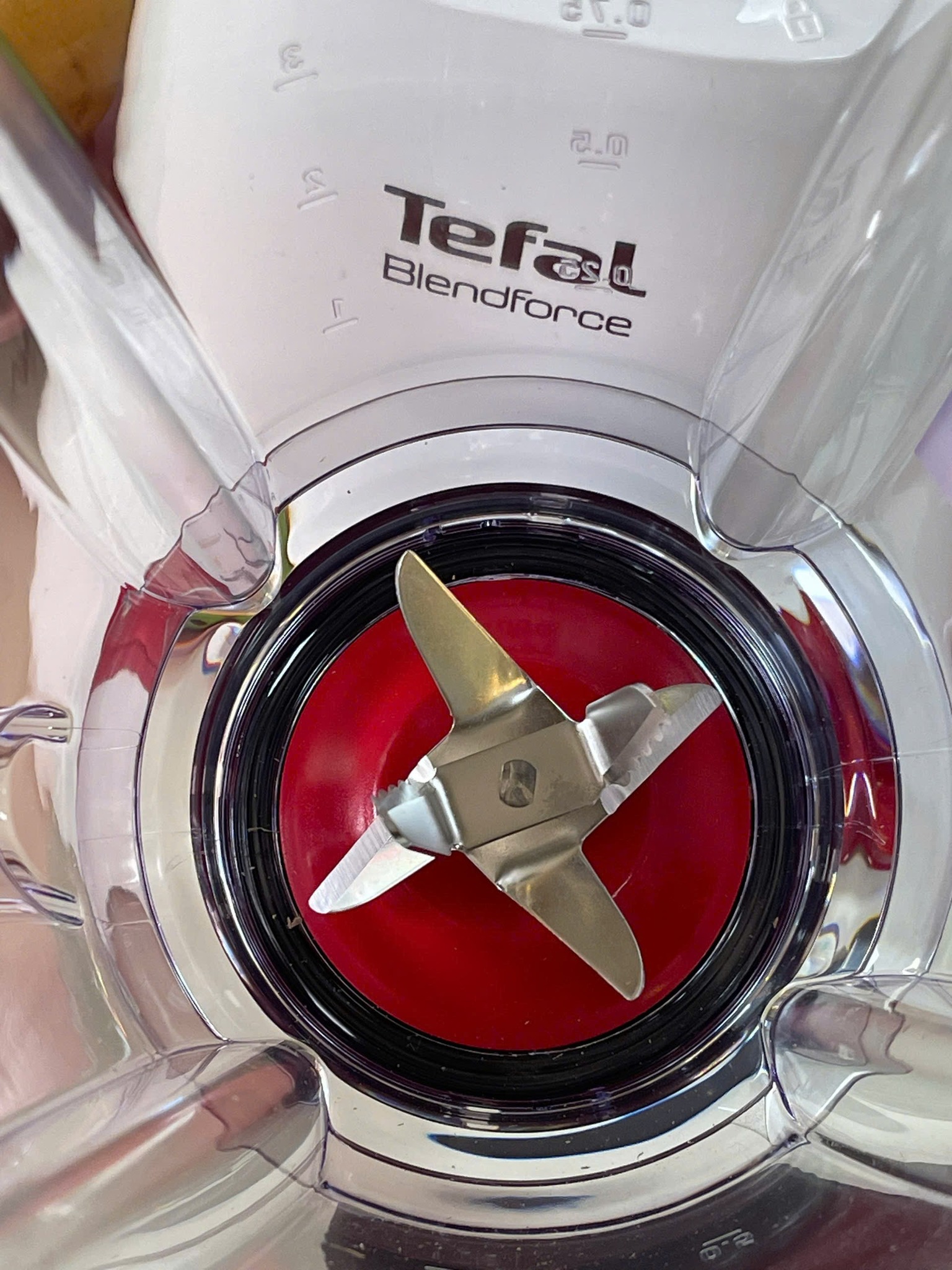 Máy xay sinh tố Tefal Blendforce Piano BL477566 màu đỏ, công suất 800W - Bảo hành chính hãng 2 năm, Hàng nhập khẩu
