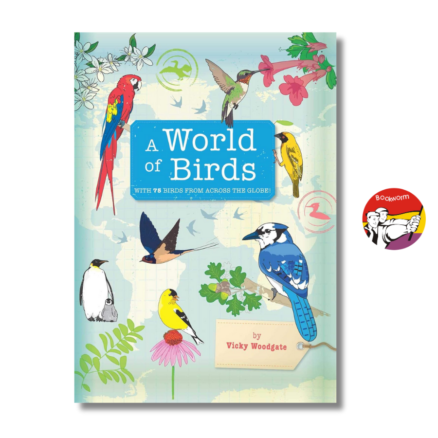 Sách - A World of Birds by Vicky Woodgate | Children's Science Picture Book | English Encyclopedia