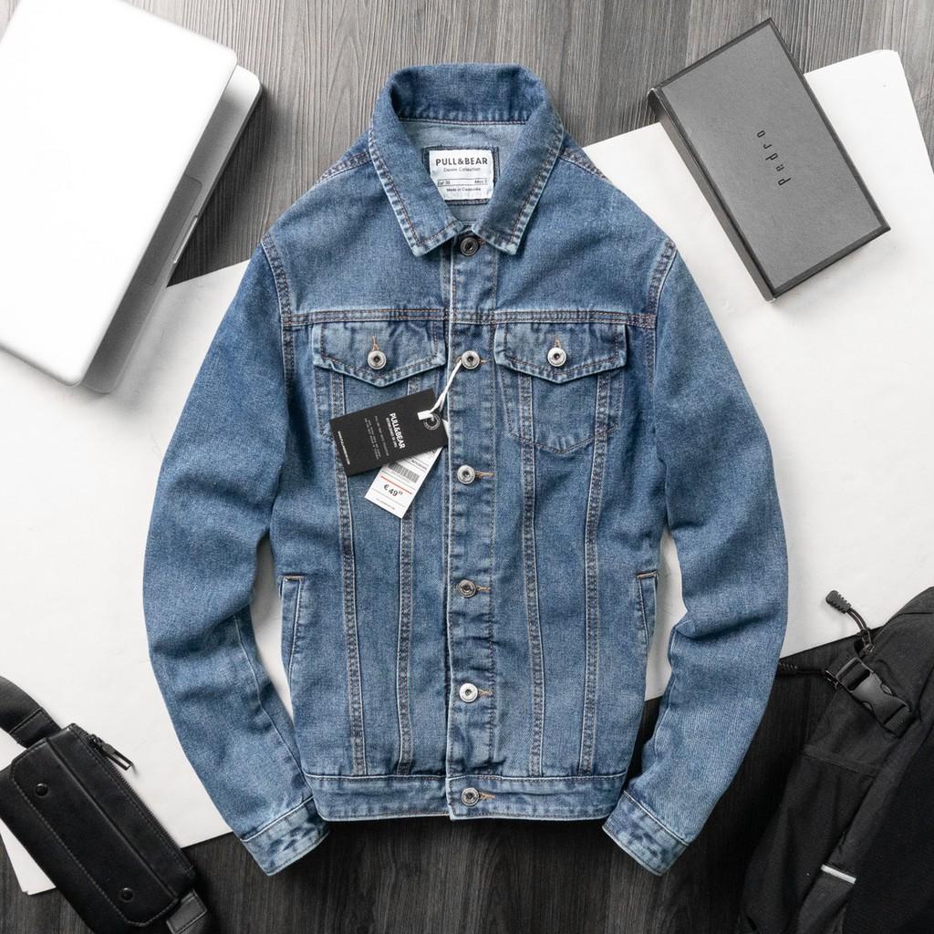 Áo khoác jean denim jacket nam nữ unisex washed cao cấp dễ phối đồ phù hợp mọi phong cách