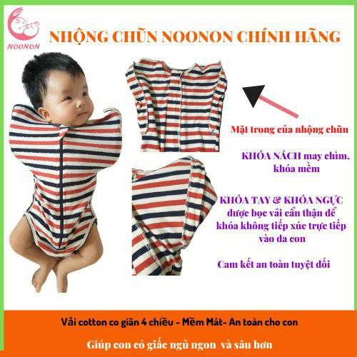 Nhộng Cộc Hở Chân cho bé quấn nhộng chũn giúp bé sơ sinh ngủ ngon