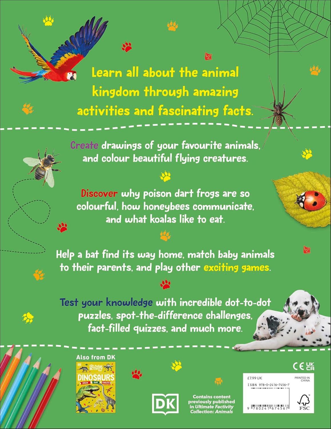 Sách ngoại văn: The Fact-Packed Activity Book - Animals