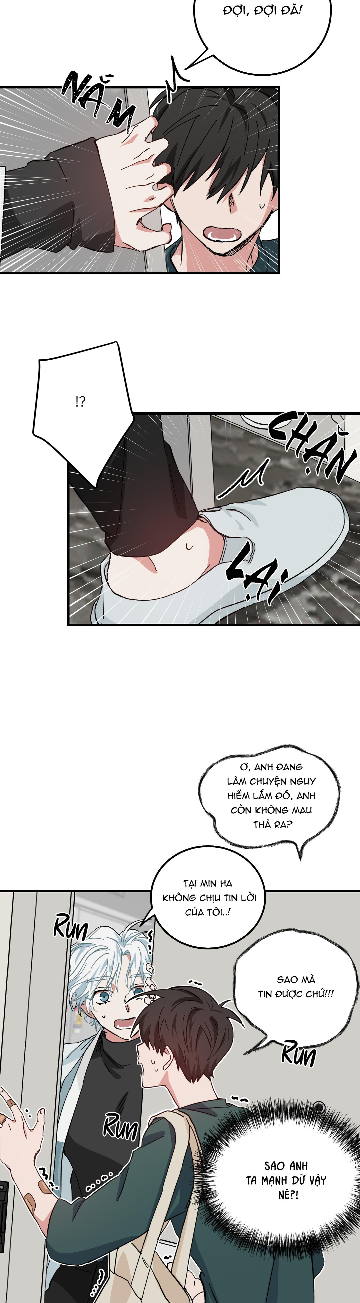 yêu tôi đi, thần hộ mệnh chapter 3 4