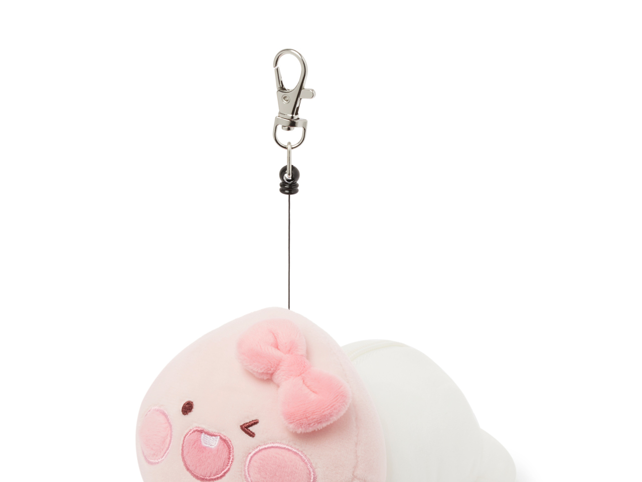 Móc Treo Thú Bông Đựng Thẻ Và Tiền Xu Little Apeach Kakao Friends Chính Hãng