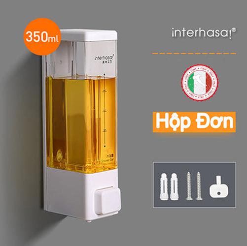 Các hộp đựng dầu gội sữa tắm Hàn Quốc Interhasa bán chạy cho WC phòng tắm