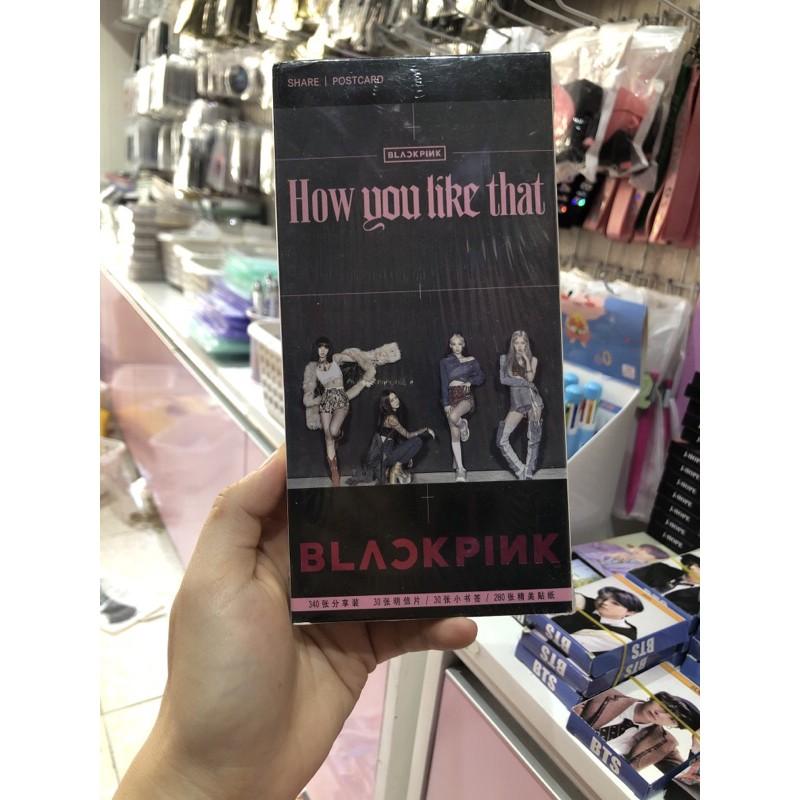 Postcard ảnh BLACKPINK How You Like That gồm 30 card lớn