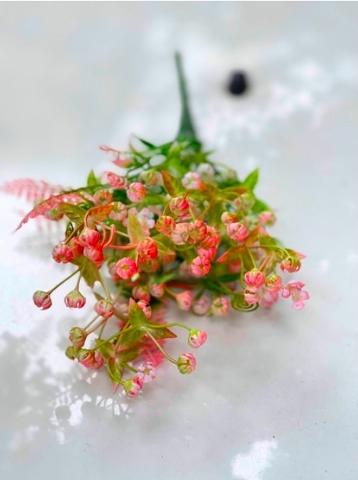 Cụm điểm bi, dài 20cm.Dùng để cắm lọ để bàn, trang trí tường cây giả. Decor nhà cửa, văn phòng