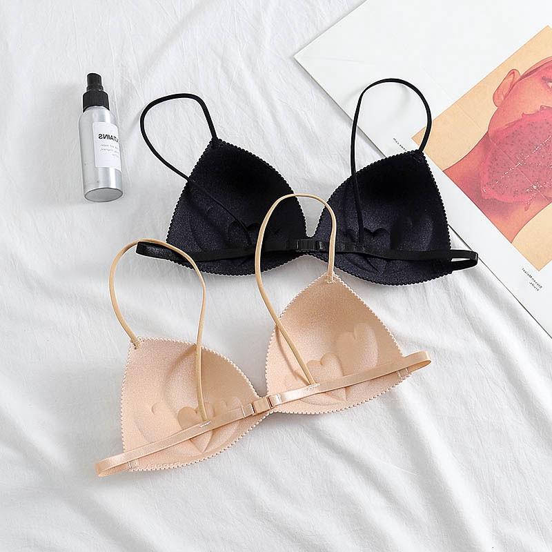 ÁO BRA SU TRƠN ĐỆM TIM NÂNG NGỰC NHẸ DÂY MẢNH SEXY FREE SIZE
