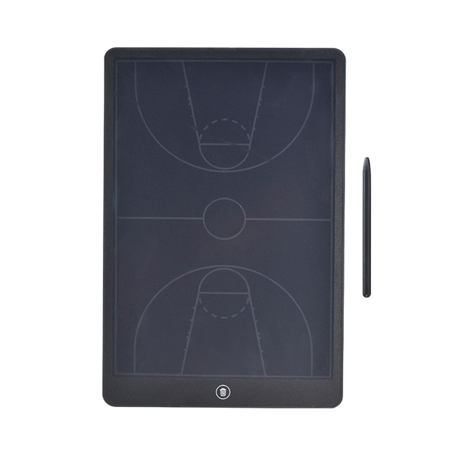 Electronic Board Basketball Portable Play Board Practice Training Strategy with Pen Erasable Teaching Board