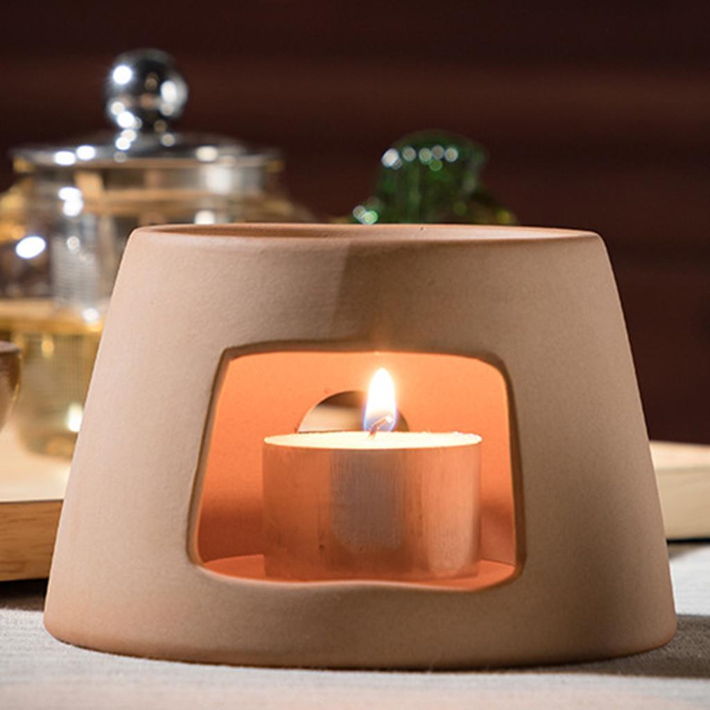 Teapot Warmer with Candle Tea Heater for Milk Home