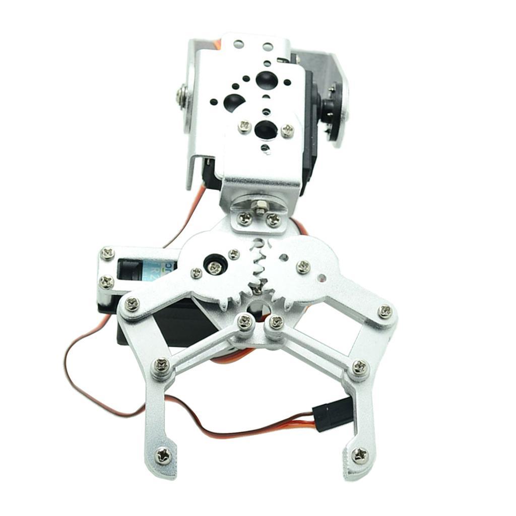 2DOF Metal Robot Mechanical Arm Kit with Gripper + MG 996R Servo For