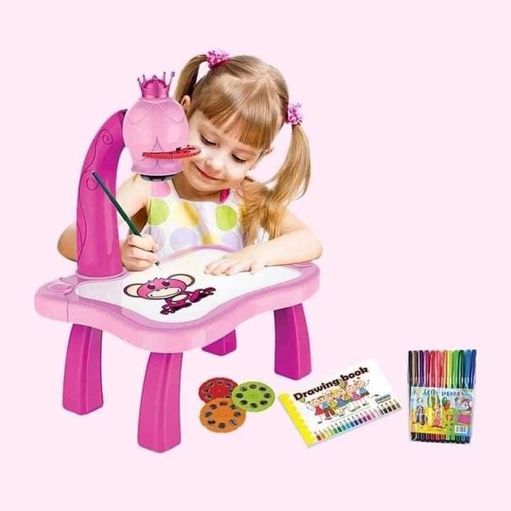 Bộ Đèn Chiếu Hình Tập Vẽ Cho Bé Giao Màu Ngẫu Nhiên - Hàng Loại 1