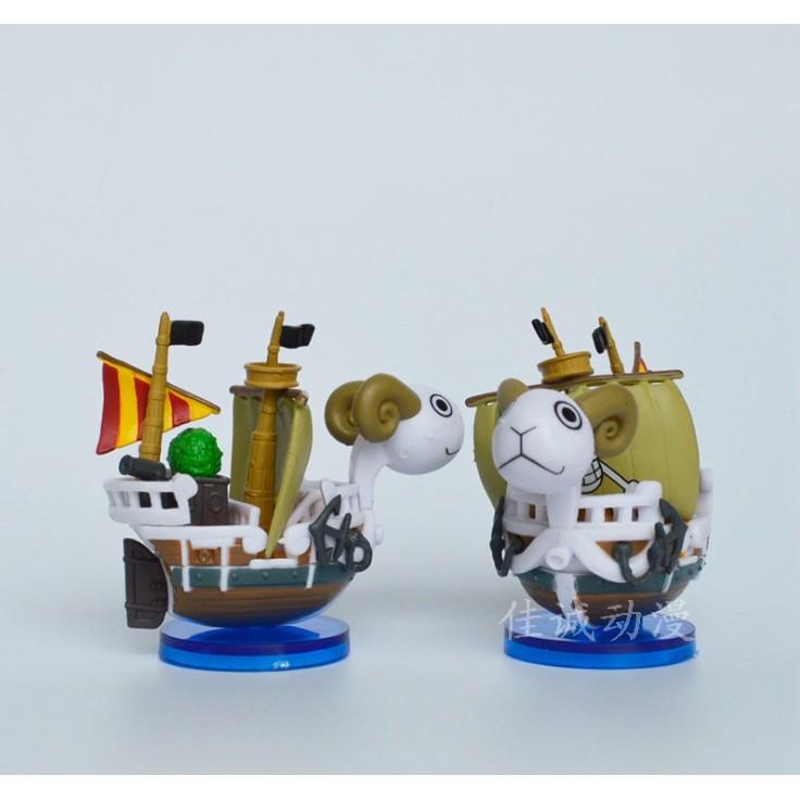 Mô hình thuyền Thousand Sunny và Going Merry trong One Piece dạng thu nhỏ