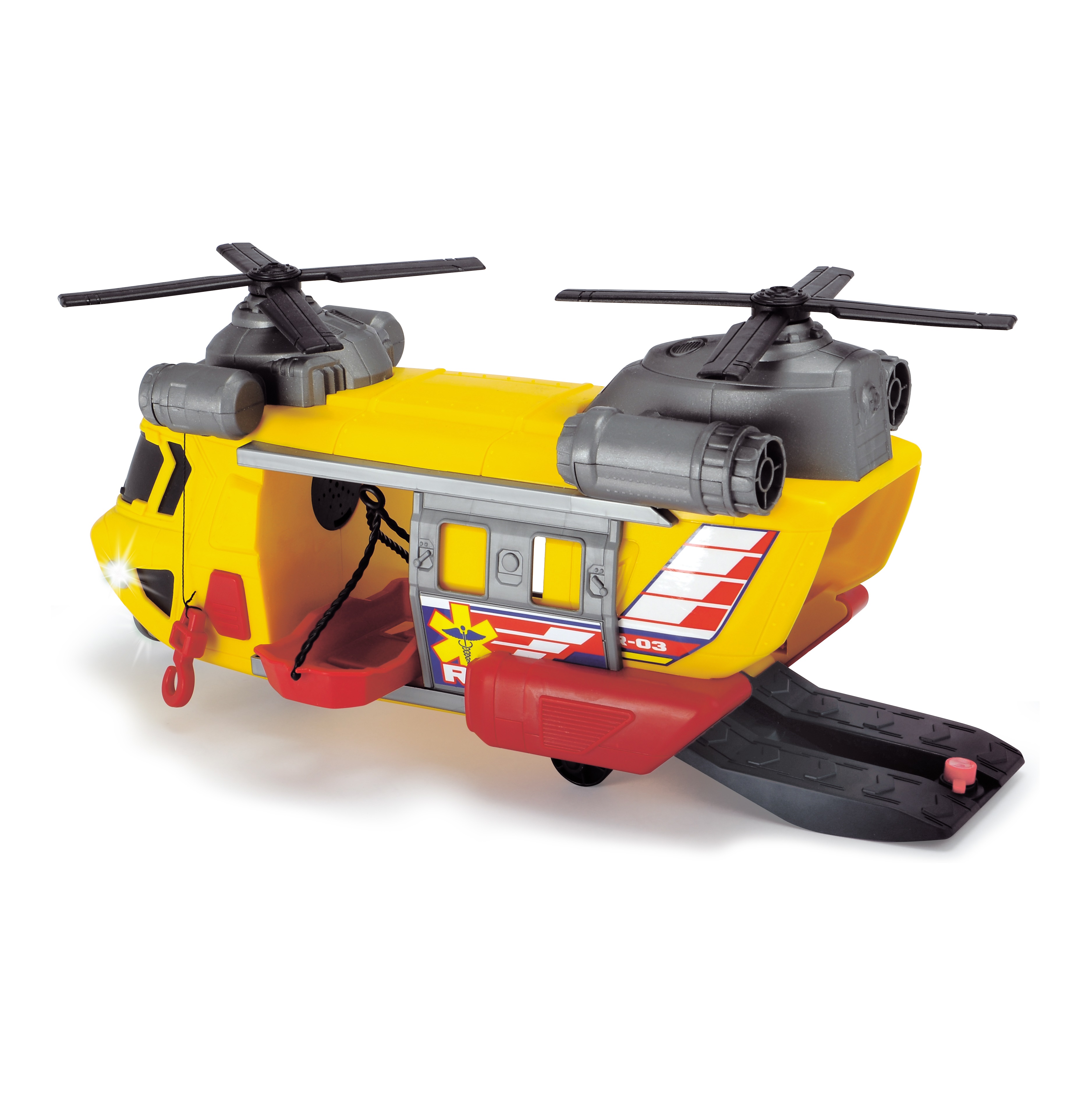 Đồ Chơi Trực Thăng Cứu Hộ Lớn Dickie Toys Rescue Helicopter (30 cm)