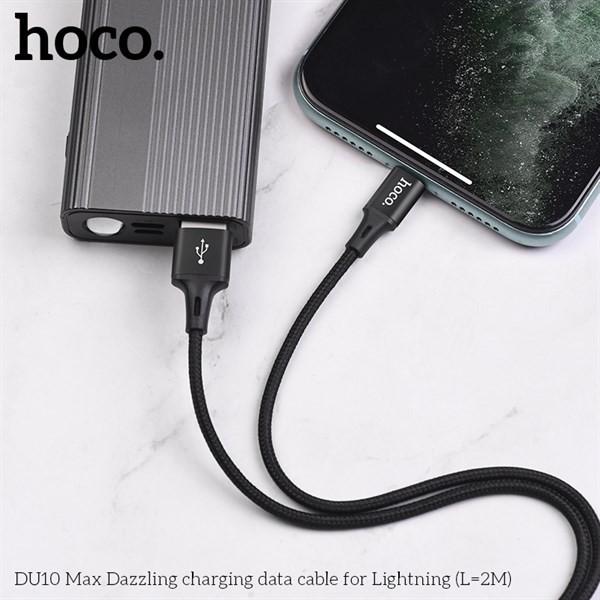 ️SẠC NHANH️ Cáp sạc nhanh Hoco DU10 Sạc Nhanh 3A Hàng Chính Hãng