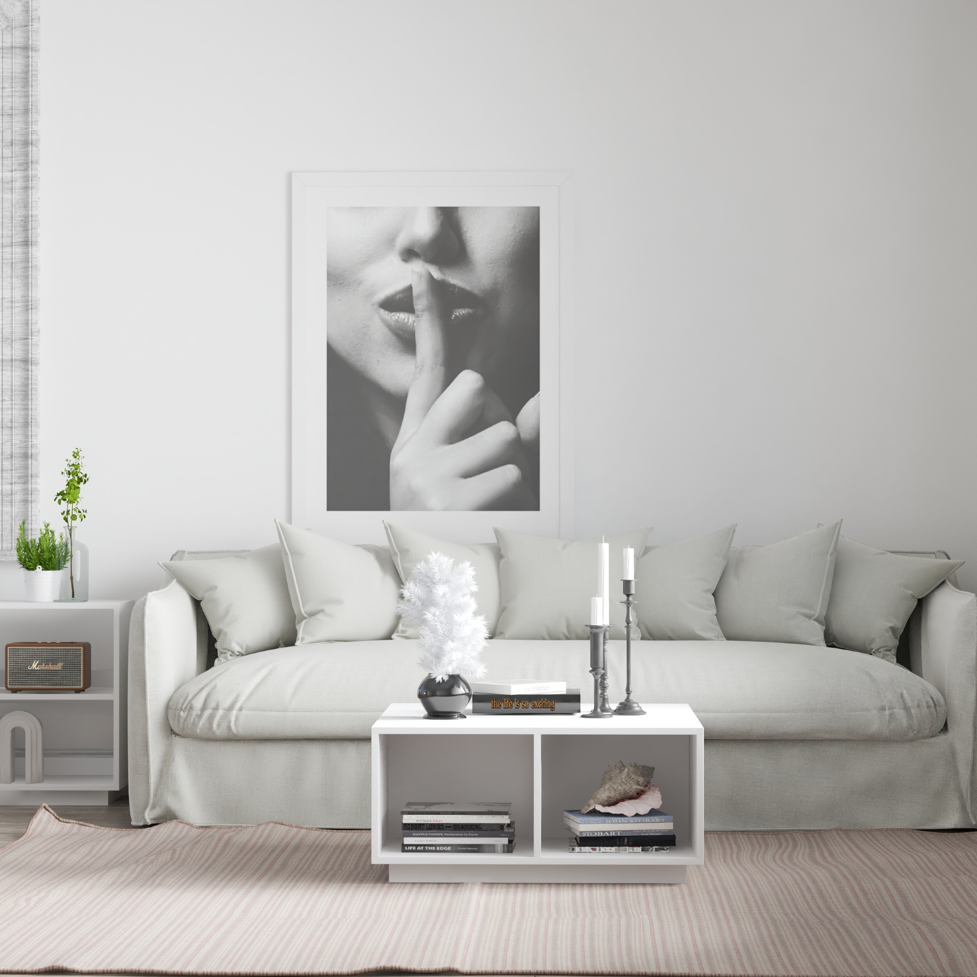 [Happy Home Furniture] ZANE , Bàn cà phê - Bàn trà , 80cm x 80cm x 38cm ( DxRxC), BAN_048