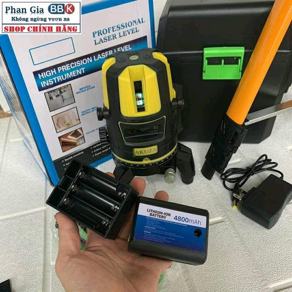 [chính hãƞg] Máy Cân Mực Laser 5 Tia Xanh AKUZA Siêu Sáng, Hàng chính hãƞg, Bảo Hành 1 Năm