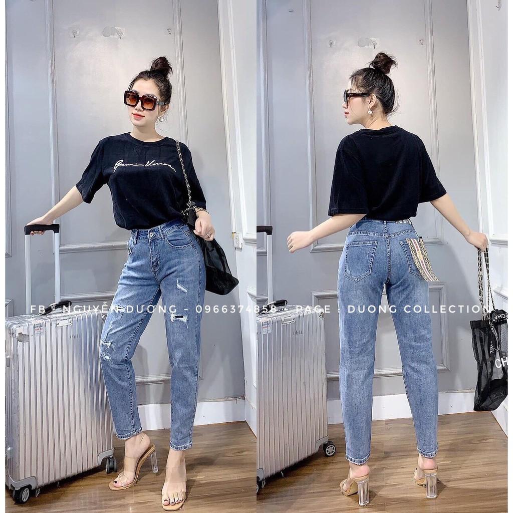 GIÁ SỈ TẠI XƯỞNG-QUẦN BAGGY BÒ RÁCH SIÊU XINH