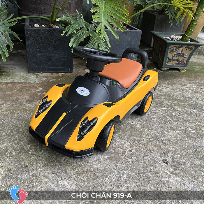Xe chòi chân mô tô yên da BABY PLAZA SC-919-A
