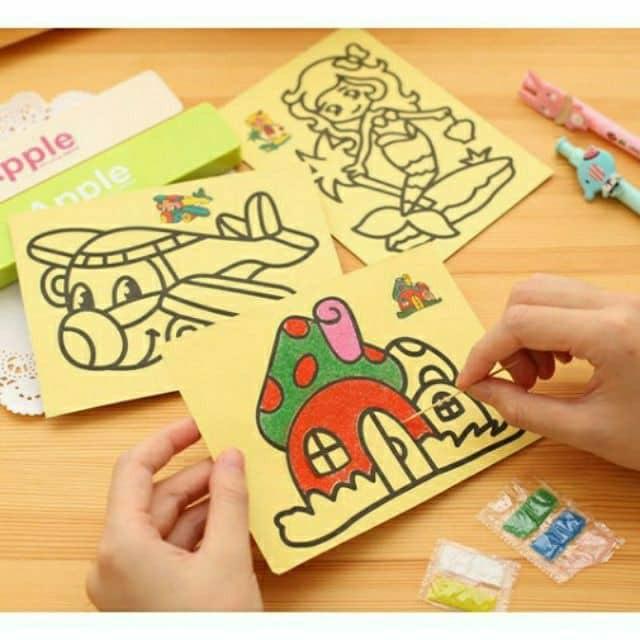 TRANH CÁT GIÚP BÉ TẬP TRUNG, KIÊN NHẪN & SÁNG TẠO