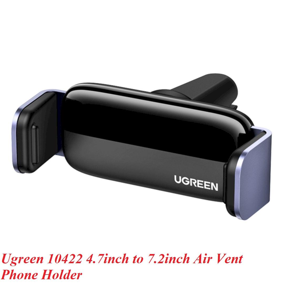Hình ảnh Ugreen UG10422LP120TK 4.7inch đến 7.2inch xoay 360 độ Màu Đen viền Xám Giá Kẹp điện thoại trên khe thông gió ô tô - HÀNG CHÍNH HÃNG