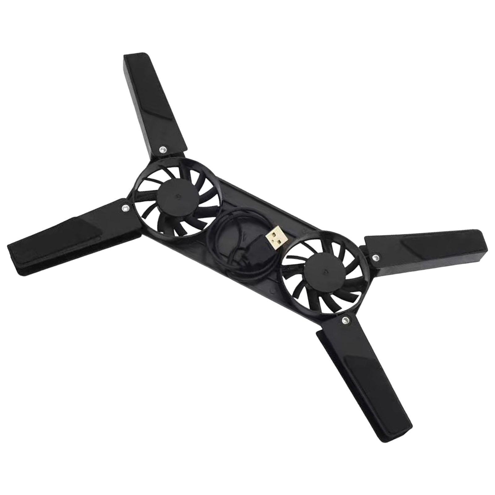 Laptop Cooling Stand 2 Quiet Fan Accessory Strong for Business