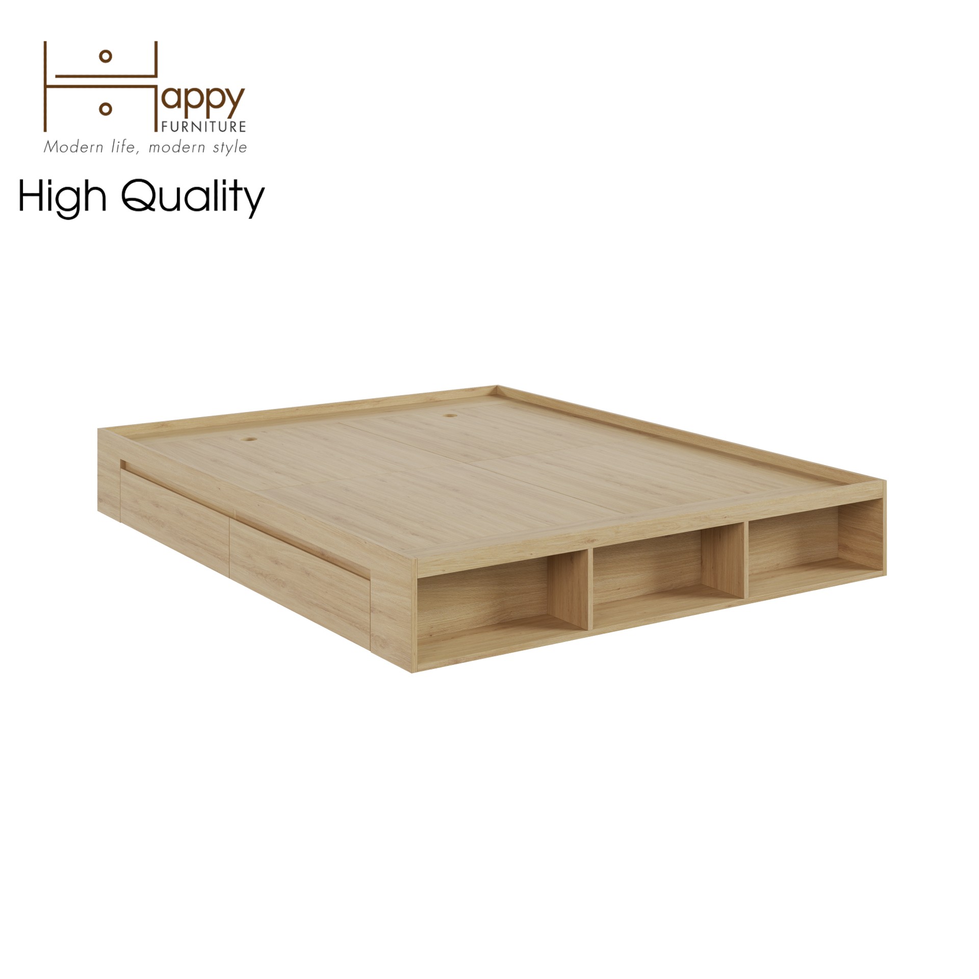 [Happy Home Furniture] DASH  , Giường ngủ nhiều ngăn &lt;không đầu giường&gt;  , GNG_040, GNG_041, GNG_042, GNG_043