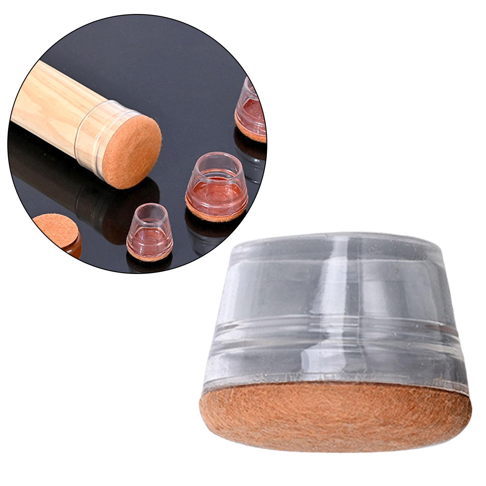 Chair Leg Floor Protectors Anti Scratch Chair Leg Covers for Hardwood Floors