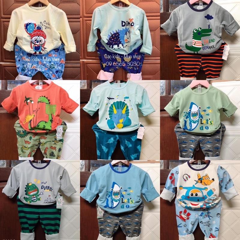 Bộ dài tay xuất Hàn size đại cho bé trai và gái từ 23-33kg