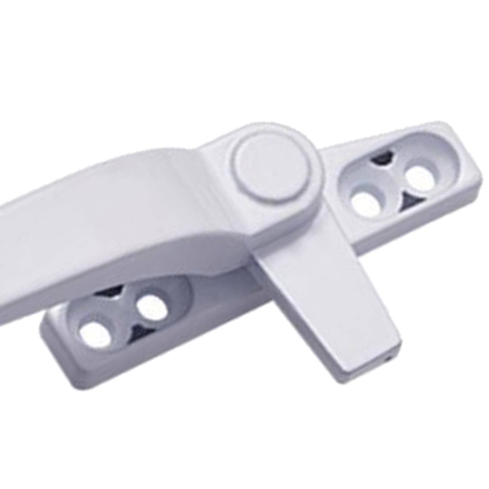 Aluminum Alloy Long Lever Window Casement Locking Handle Hardware Replacemrnt Parts