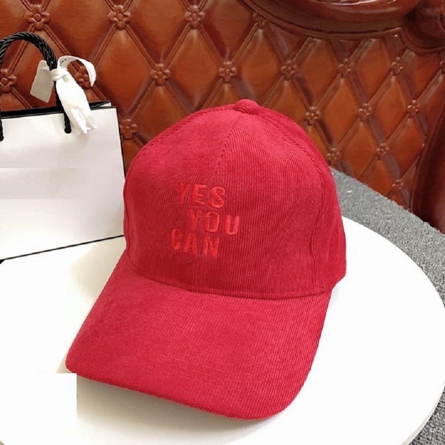 Mũ lưỡi trai Yes you can thoáng mát