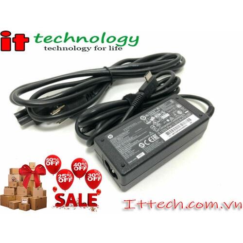 Sạc laptop Dùng Cho Hp 65W chân sạc Type-C