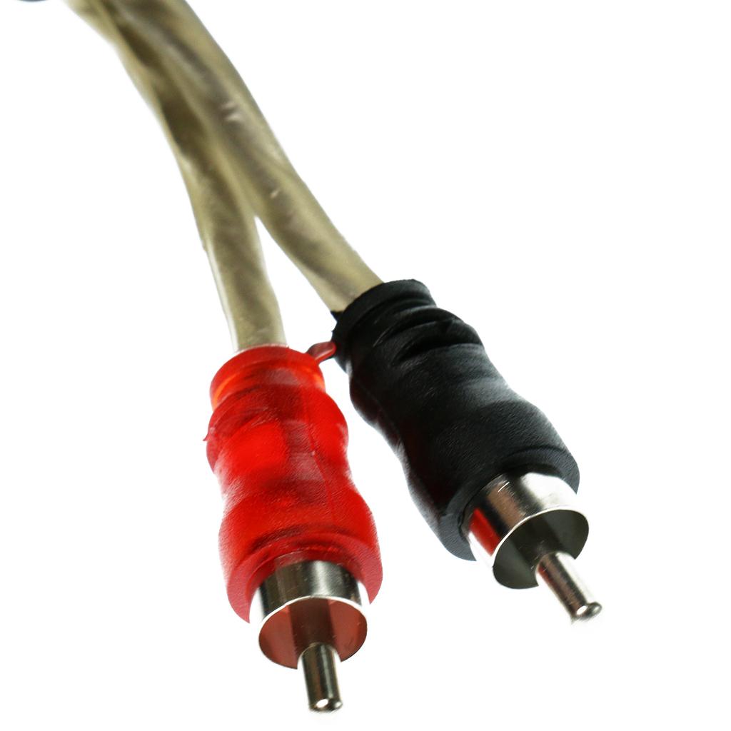 5m 2RCA to 2RCA Male Car Stereo Audio Power Speaker Horn Cable to Connect Home Entertainment Audio Systems DVD Player Subwoofer