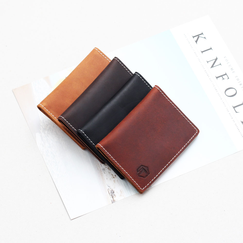 Ví card da bò Handmade AT Leather - MSC-02