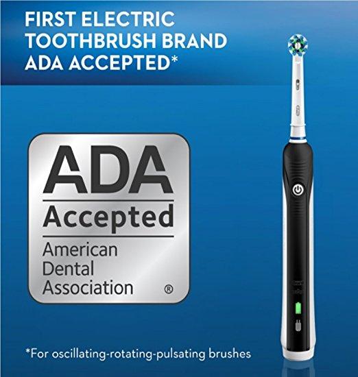 Bàn Chải Đánh Răng Điện Oral-B Pro 1000, Oral B Electric Toothbrush, Ngừa Sâu Răng, Nhập Đức, Hàng Chính Hãng