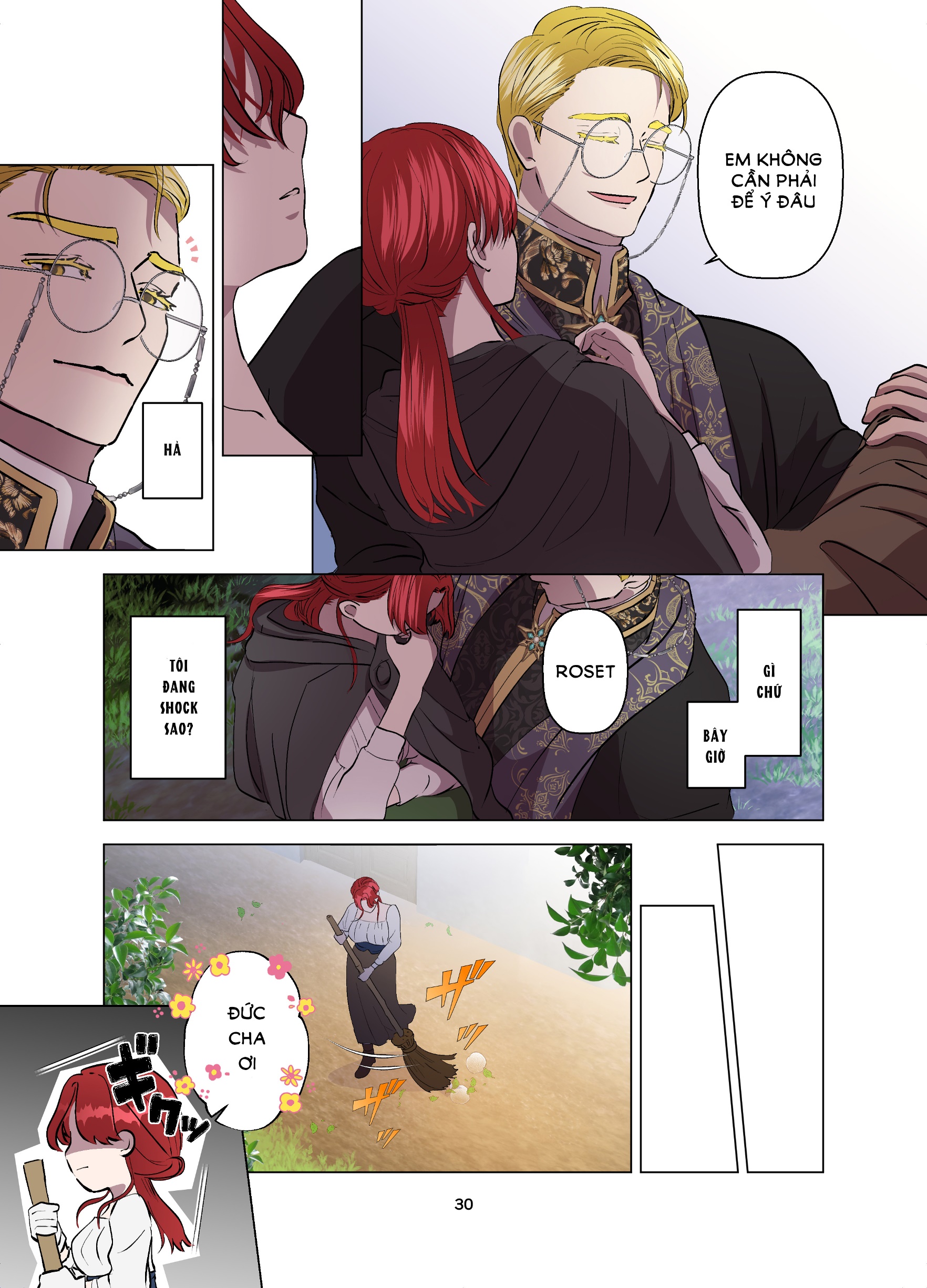 [21+] gái ế chạy không thoát tình yêu của đức cha - full màu chapter 4 10