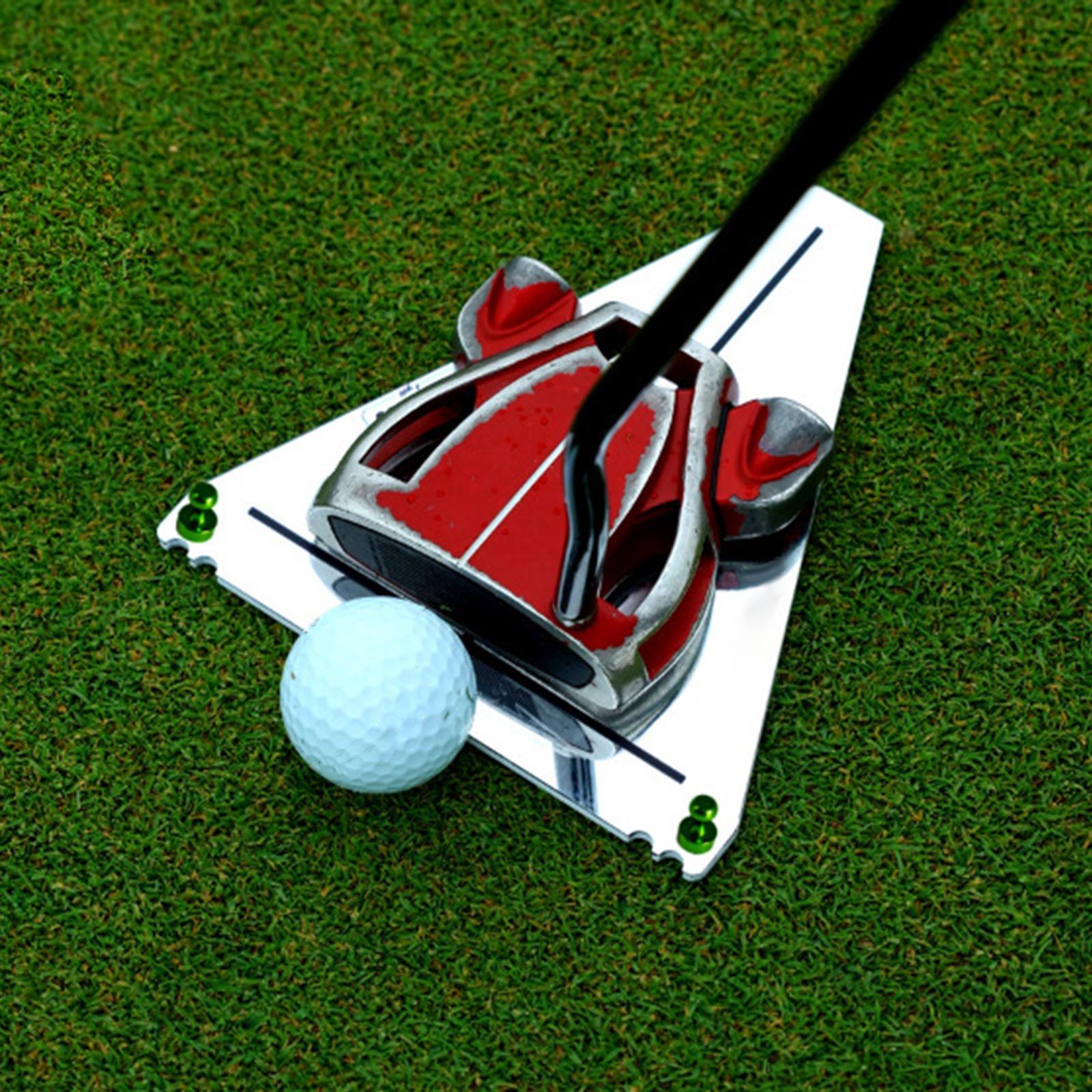 Golf Putting Mirror Training Aid Putting Trainer for Indoor Outdoor Backyard