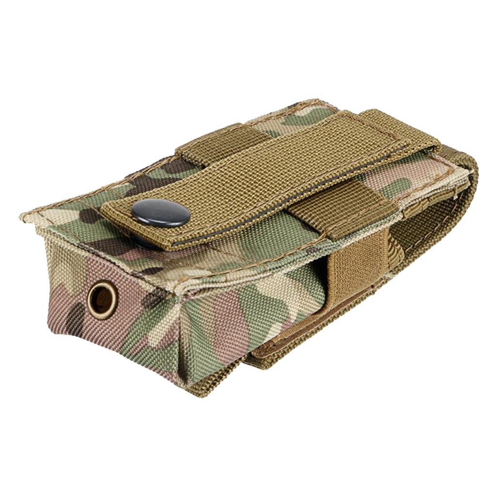Tactical Military Flashlight Torch Belt Holster Holder Pouch