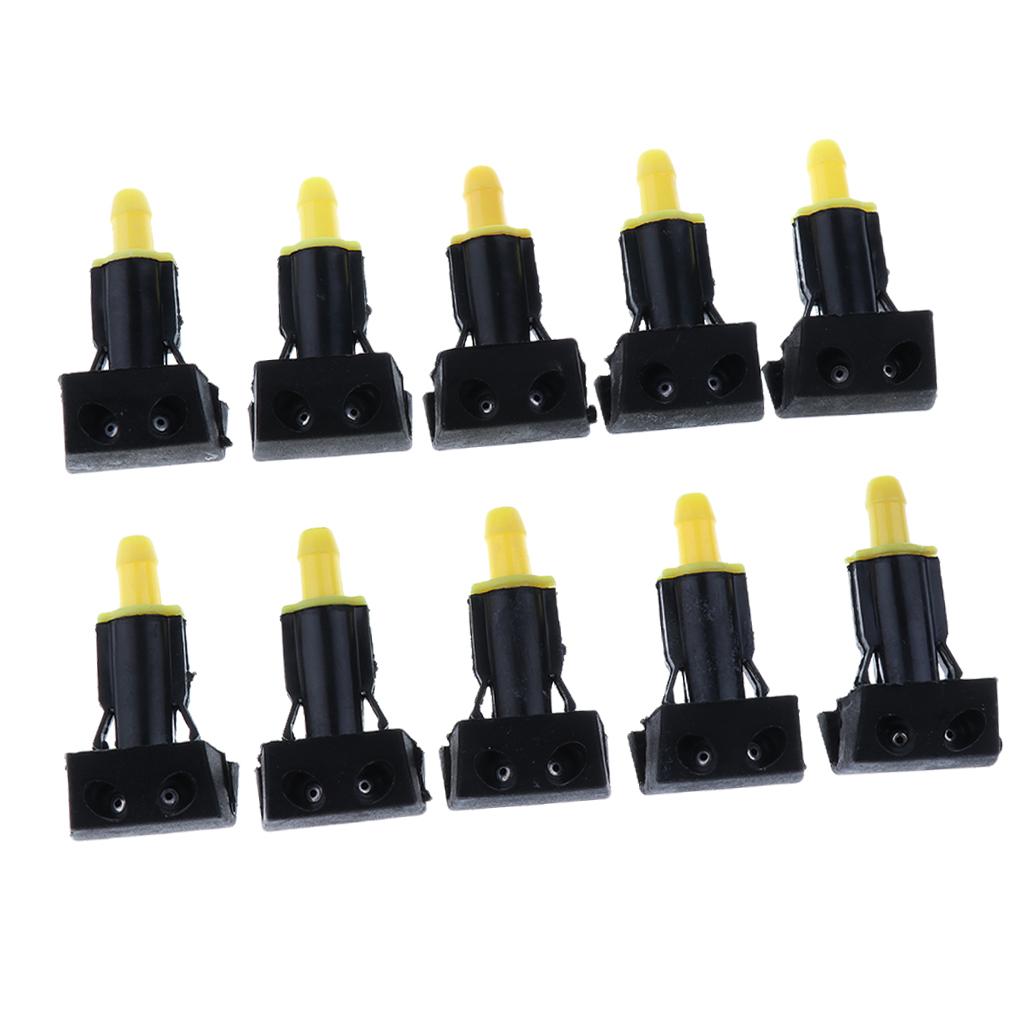 5 Pair Car Windshield Wiper Spray Jet Washer Nozzles for Nissan Tiida Sylphy